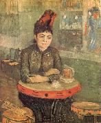 Vincent Van Gogh Agostina Segatori in the Cafe du Tambourin oil painting on canvas